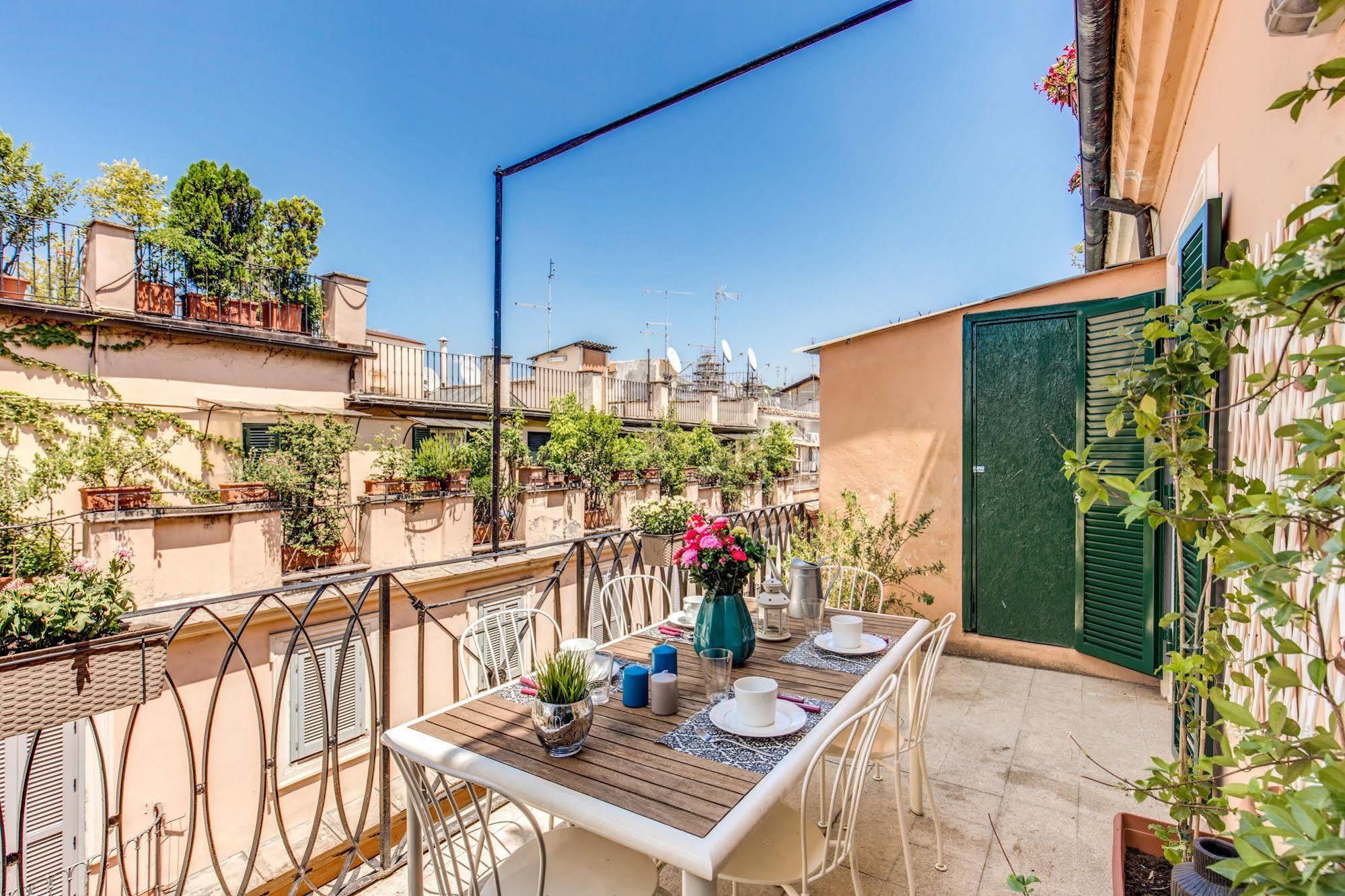 Aweshomeitaly - Spagna Glamour Life Penthouse Rom Exteriör bild